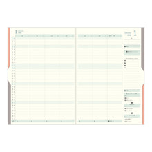 Laden Sie das Bild in den Galerie-Viewer, MIDORI - Double Schedule Money Management 2026 - B6 Rosa