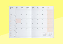 Load image into Gallery viewer, HIGHTIDE - Monthly Diary 2025 Papillon B6 - Blue