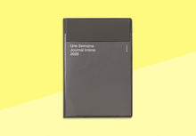 Load image into Gallery viewer, HIGHTIDE - Iris Weekly Diary 2026 - B6 - Charcoal Grey