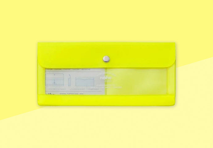 HIGHTIDE - Nähe - General Purpose Case - Wide Neon Yellow