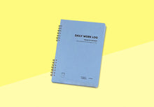 Load image into Gallery viewer, ICONIC - Daily Work Log A5 - Placid Blue