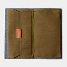 Load image into Gallery viewer, TRAVELER'S FACTORY - Notebook Cotton Zipper Case - Olive