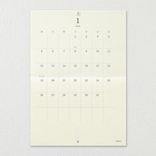 Laden Sie das Bild in den Galerie-Viewer, MIDORI - MD Wandkalender 2026 gefaltet A4