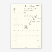 Load image into Gallery viewer, MIDORI - MD Diary Sticker 2024 (M)
