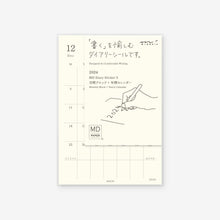 Load image into Gallery viewer, MIDORI - MD Diary Sticker 2024 (S)