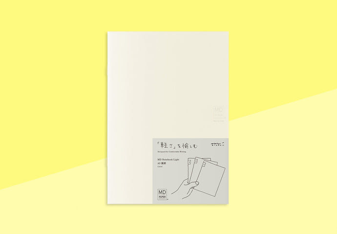 MIDORI - MD Notebook Light (3pcs pack) - A5 Lined