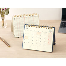 Laden Sie das Bild in den Galerie-Viewer, MIDORI - Standkalender 2025 - B6 Variant - Beige