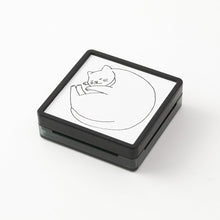 Load image into Gallery viewer, MIDORI - Paintable Stamp Pre-Inked - Cat