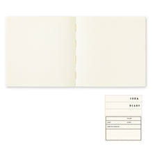 Laden Sie das Bild in den Galerie-Viewer, MIDORI - MD Notizbuch - A5 Square Thick Blank