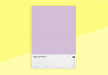 Load image into Gallery viewer, PAPER POETRY - Folded Cards A6 - Lilac