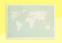 Load image into Gallery viewer, PAPERWAYS - A4 Desk Notepad - World Map