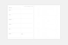 Load image into Gallery viewer, PAPIERNICZENI - Monolit Planner - Black