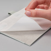 Laden Sie das Bild in den Galerie-Viewer, SEMIKOLON - Patch Pocket - 3 in 1 Notizbuchtasche - Schwarz