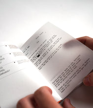 Load image into Gallery viewer, TEMPER STUDIO - Serve & Reflect Journal - Tennis diary