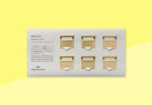 Load image into Gallery viewer, TRAVELER'S COMPANY – Brass Index Clips