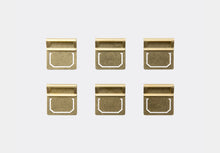 Load image into Gallery viewer, TRAVELER'S COMPANY – Brass Index Clips