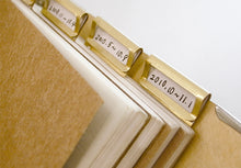 Load image into Gallery viewer, TRAVELER'S COMPANY – Brass Index Clips