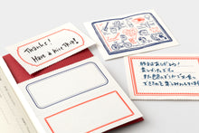 Load image into Gallery viewer, TRAVELER'S COMPANY – LOVE AND TRIP - Traveler's Notebook Passport Refill