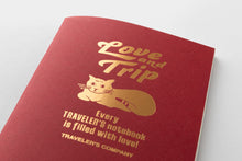 Load image into Gallery viewer, TRAVELER'S COMPANY – LOVE AND TRIP - Traveler's Notebook Passport Refill