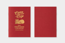 Load image into Gallery viewer, TRAVELER'S COMPANY – LOVE AND TRIP - Traveler's Notebook Passport Refill