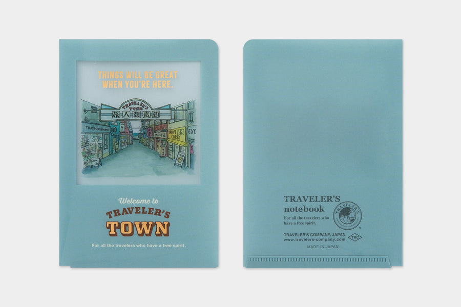 TRAVELER'S COMPANY - Traveler's Notebook Passport - 2024 Clear Folder