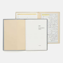 Load image into Gallery viewer, HIGHTIDE - Monthly Diary 2026 Iris - B6 - Yellow