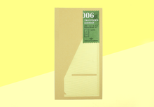 Load image into Gallery viewer, TRAVELER'S COMPANY – Traveler's Notebook Regular - 006 Pocket Sticker (L)