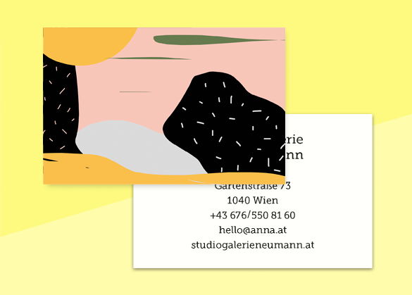 SOUS-BOIS - business cards  – "goudoul"