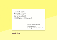 Laden Sie das Bild in den Galerie-Viewer, SOUS-BOIS - Visitenkarten - "pompom"