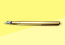 Load image into Gallery viewer, KAWECO - LILIPUT - Fountain Pen - Brass