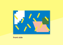 Laden Sie das Bild in den Galerie-Viewer, SOUS-BOIS - Visitenkarten - "Paillettes"