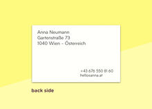 Laden Sie das Bild in den Galerie-Viewer, SOUS-BOIS - Visitenkarten - "Géométrique"