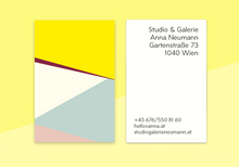 Load image into Gallery viewer, SOUS-BOIS - business cards  – &quot;croisé&quot;