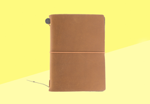 Load image into Gallery viewer, TRAVELER&#39;S COMPANY – Traveler&#39;s Notebook Passport - Camel