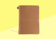Load image into Gallery viewer, TRAVELER'S COMPANY – Traveler's Notebook Passport - Camel