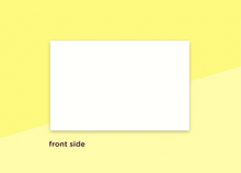 Load image into Gallery viewer, SOUS-BOIS - business cards  – &quot;blanc&quot;
