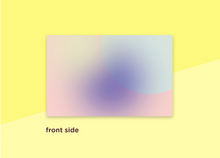 Laden Sie das Bild in den Galerie-Viewer, SOUS-BOIS - Visitenkarten - "Poudre"