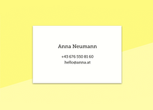 Laden Sie das Bild in den Galerie-Viewer, SOUS-BOIS - Visitenkarten - "Cerise"