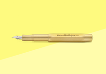Load image into Gallery viewer, KAWECO - BRASS SPORT - Fountain Pen - Brass