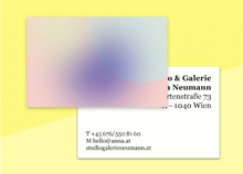 Load image into Gallery viewer, SOUS-BOIS - business cards  – &quot;poudre&quot;