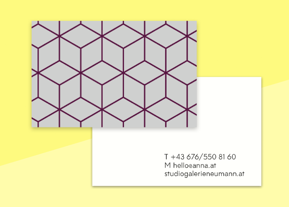 SOUS-BOIS - business cards  – "carrelage"