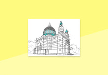 Load image into Gallery viewer, DELPHINE LÉGER - Postcard - Otto Wagner Kirche