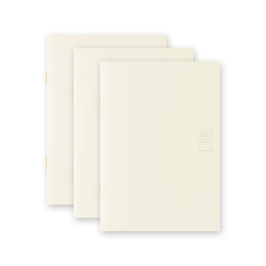 MIDORI - MD Notebook Light (3pcs pack) - A6 grid