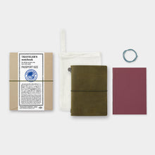 Load image into Gallery viewer, TRAVELER'S COMPANY – Traveler's Notebook Passport - Olive