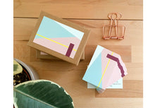 Laden Sie das Bild in den Galerie-Viewer, SOUS-BOIS - Visitenkarten - "Géométrique"