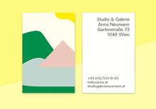 Load image into Gallery viewer, SOUS-BOIS - business cards  – &quot;lac&quot;
