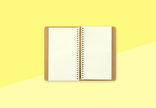 Load image into Gallery viewer, TRAVELER&#39;S COMPANY - Spiral Ring Notebook - A6 Slim Paper Pocket