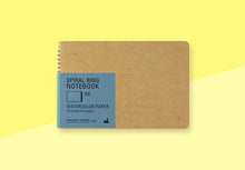 Load image into Gallery viewer, TRAVELER'S COMPANY - Spiral Ring Notebook - B6 Watercolor