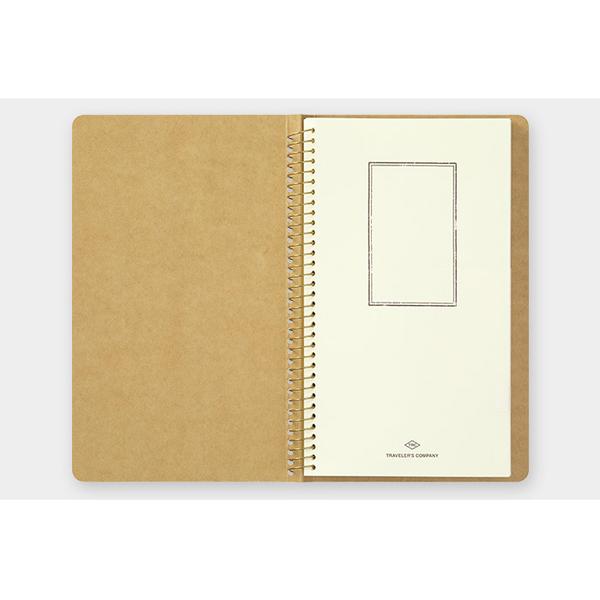 TRAVELER'S COMPANY - Spiral Ring Notebook - A5 Slim Paper Pocket