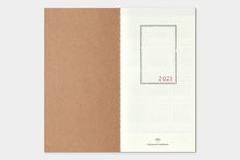 Load image into Gallery viewer, TRAVELER&#39;S COMPANY - Traveler&#39;s Notebook Regular - 2025 monthly diary
